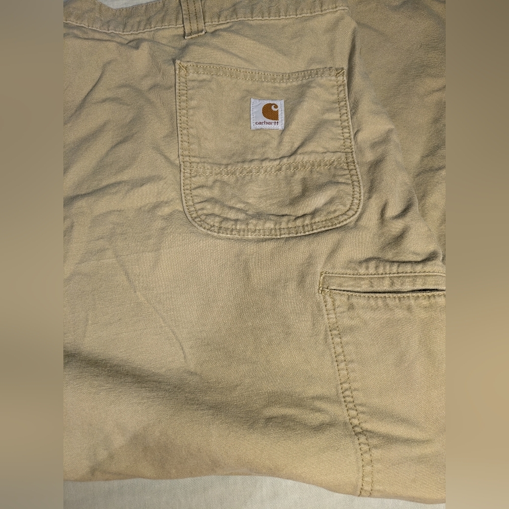 Carhartt Tan Relaxed Fit Pants Size 52